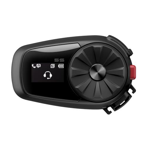 Buy Sena 5S Motorcycle Bluetooth Communication System - Black Single Pack for Clear Riding Conversations