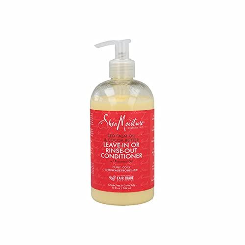 SheaMoisture Curly Hair Conditioner with Red Palm Oil & Cocoa Butter - 13 oz Flaxseed Oil Formula