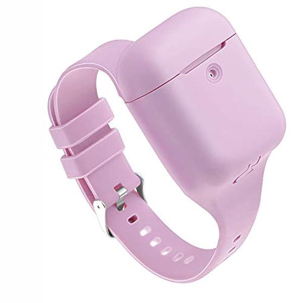 Silicone Wristband for AirPods - Anti-Lost Sports Strap Holder Case in Pink