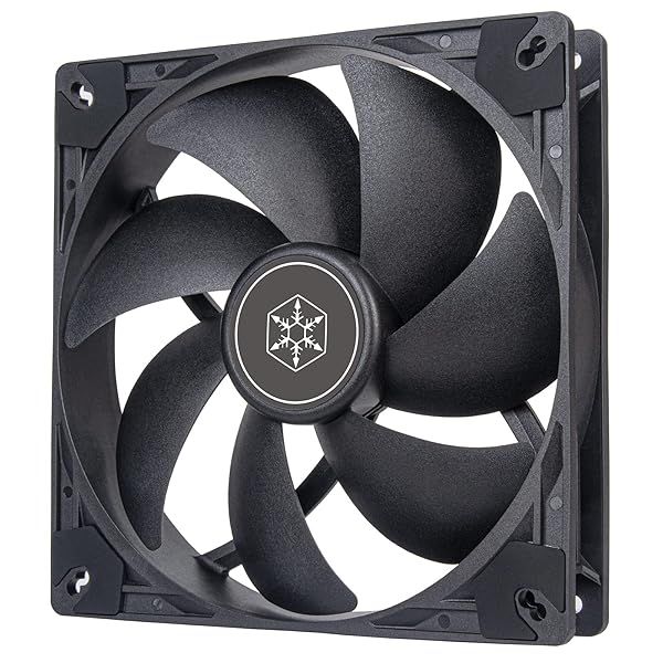 SilverStone Technology Vista 140 High Performance 140mm PWM Fan SST-VS140B for Optimal Cooling and Quiet Operation