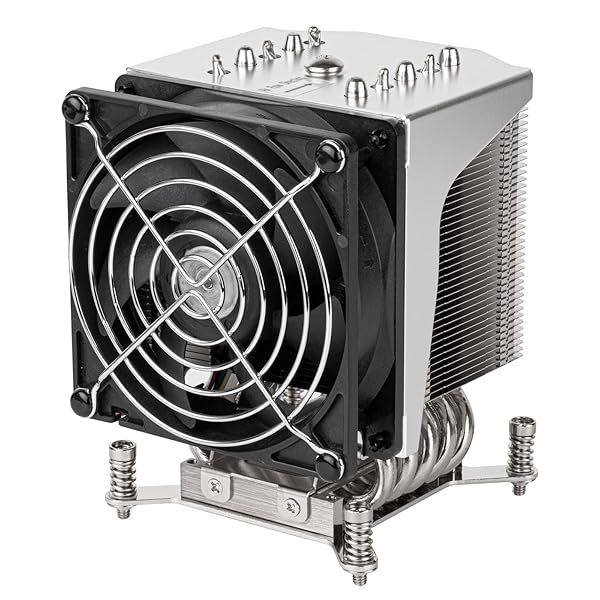 SilverStone XE04-2066 CPU Cooler for Intel LGA 2011/2066 - 4U Server & Workstation Performance