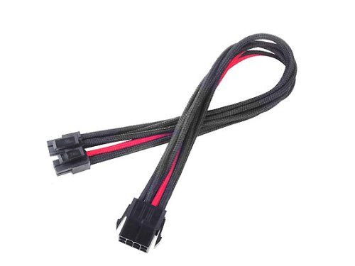 Buy Silverstone Tek 8-Pin EPS12V Power Supply Cable Extension (PP07-EPS8BR) - High-Quality Sleeved Connector