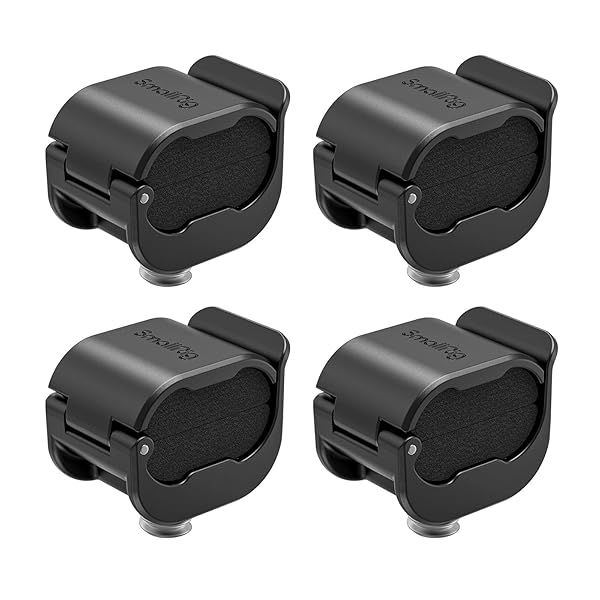 SmallRig Camera Cable Clamp Set (4 pcs) for HDMI/SDI/Microphone - Secure DSLR Cable Lock 2-7mm - Model 3685