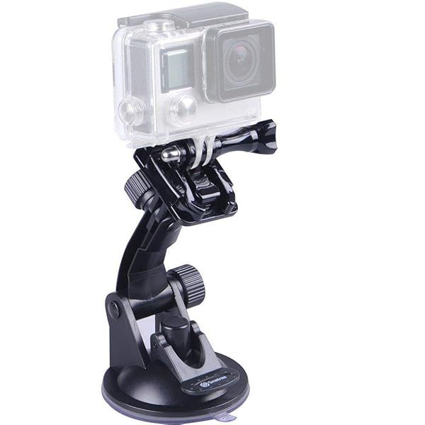 Buy Smatree Suction Cup Mount for GoPro & DJI OSMO Action Cameras - Compatible with Models 3 to 12