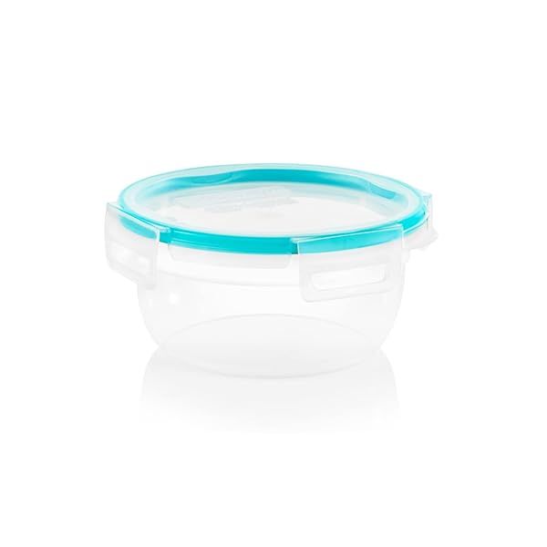 Snapware 3.8-Cup BPA-Free Food Storage Container - Microwave & Dishwasher Safe, Non-Toxic with 4 Locking Tabs