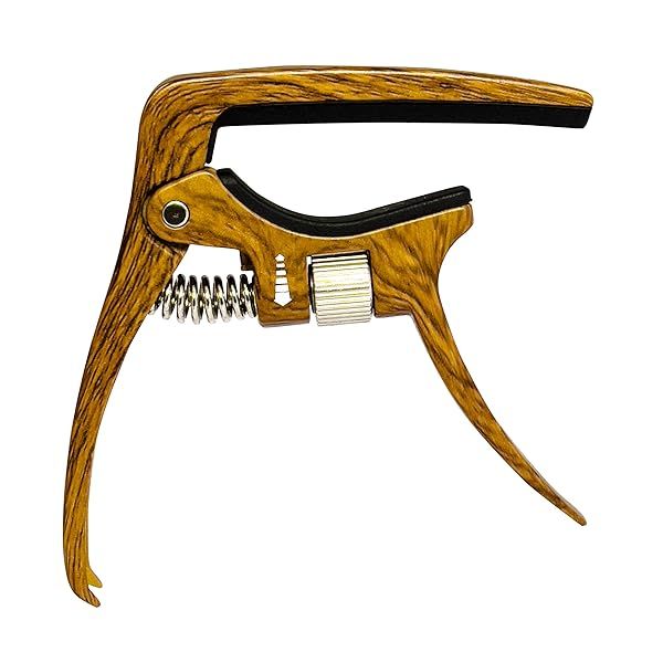 Sondery Guitar Capo Trigger Adjustable Tension for 6 String Acoustic and Electric Guitars with Guitar Bridge Pin Puller