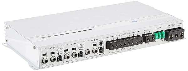 Soundstream MR5.2000D Rubicon Nano 2000W 5-Channel Marine Amplifier - Powerful White Class D Audio