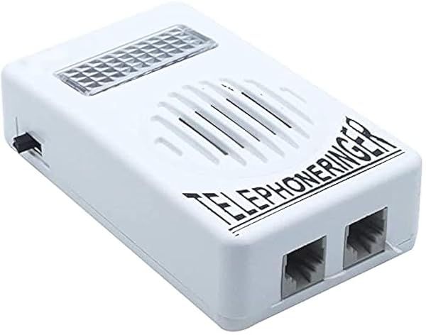 Sscon Telephone Ringer Amplifier Socket Loud Speaker for Landline Phone 1 Pack Enhance Your Home Communication
