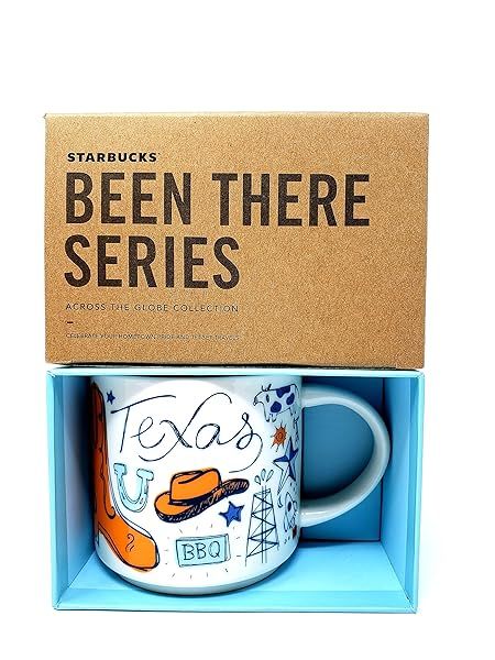 Starbucks Texas Coffee Mug - Been There Series, 14oz Collectible from Across the Globe