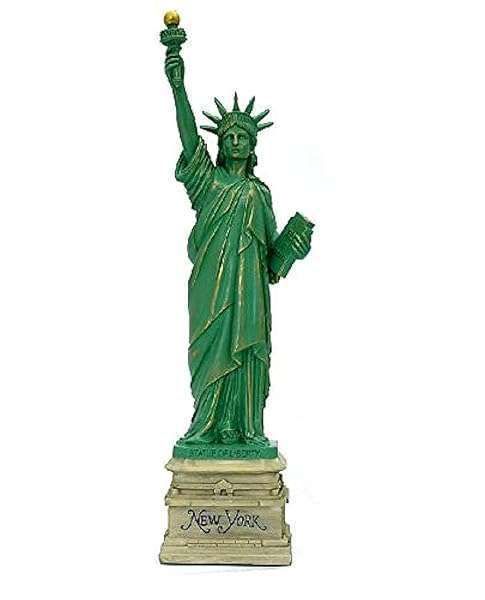 "Statue of Liberty Souvenir Sculpture - 8.25" Tall Collectible from Liberty Island, NYC"