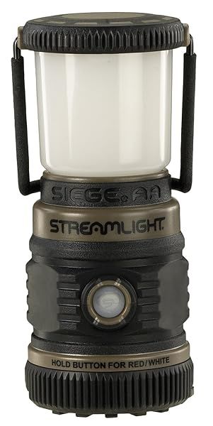 Streamlight 44941 Siege 200-Lumen Compact Hand Lantern - Coyote Outdoor Flashlight for Camping & Emergencies