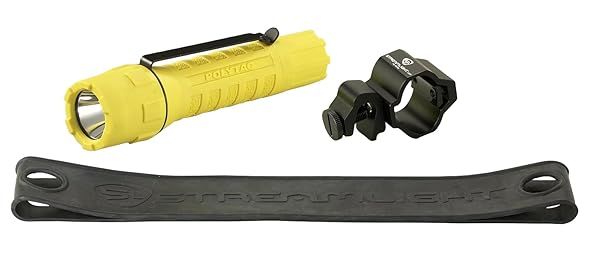 Streamlight 88854 PolyTac LED Helmet Lightning Kit - 275 Lumens, Yellow | Bright & Durable Lighting Solution