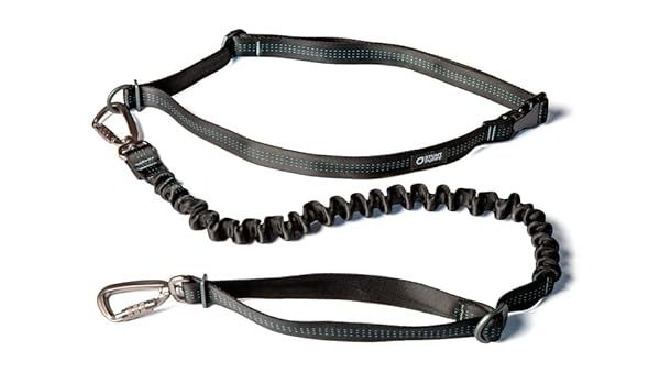 Stunt Puppy Stunt Runner Hands Free Dog Leash Black for Active Pet Owners