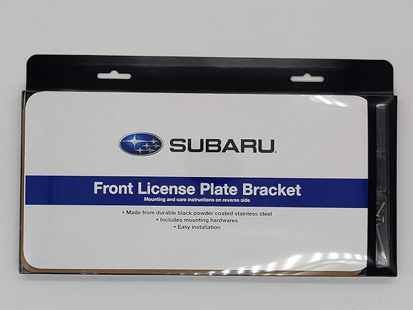 Subaru Front License Plate Bracket SOA342L171 Compatible with Outback Legacy WRX STi Impreza Forester Tribeca Crosstrek BRZ Ascent Solterra