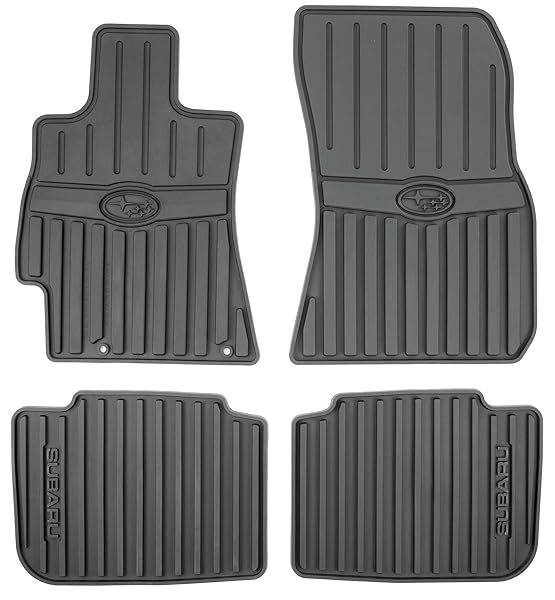 Subaru J501SAJ000 All Weather Floor Mat Set for 2010-2014 Legacy & Outback - Durable Protection