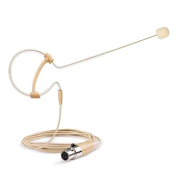 Buy Sujeetec Headset Microphone - Single Earset Condenser Mic for Shure Wireless, Perfect for Singing & Stage Performance - Beige