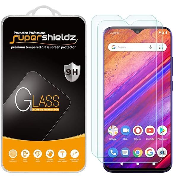 Supershieldz 2 Pack Tempered Glass Screen Protector for BLU G9 Pro Anti Scratch Bubble Free