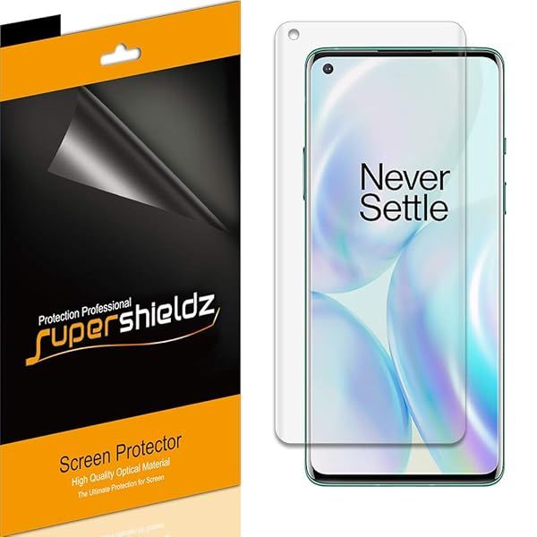 Supershieldz 2 Pack Screen Protector for OnePlus 8 OnePlus 8 5G High Definition Clear Shield PET