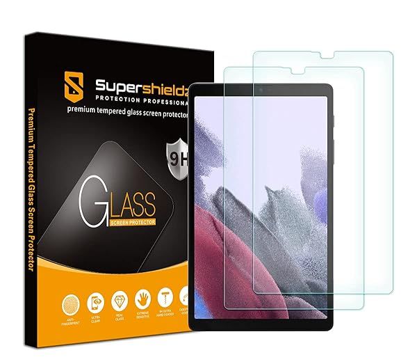 Supershieldz 2 Pack Tempered Glass Screen Protector for Samsung Galaxy Tab A7 Lite 87 Inch Anti Scratch Bubble Free