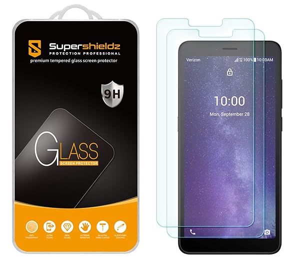 Supershieldz 2 Pack Tempered Glass Screen Protector for TCL Signa Anti Scratch Bubble Free