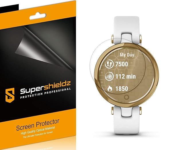 Supershieldz 3 Pack Garmin Lily Screen Protector Full Coverage High Definition Clear Shield TPU