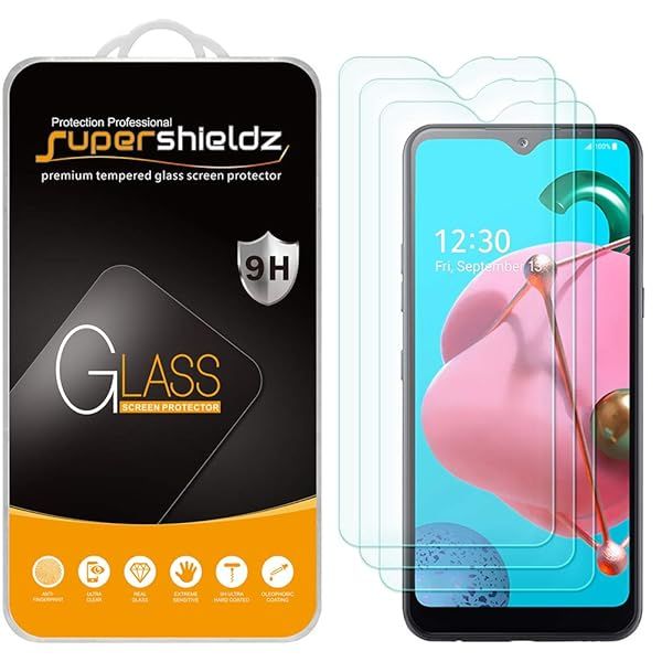 Supershieldz 3 Pack Tempered Glass Screen Protector for LG Reflect Anti Scratch Bubble Free