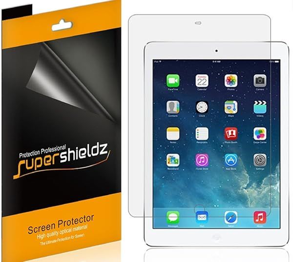 "Supershieldz Anti-Glare Screen Protector for iPad 9.7", Pro 9.7", Air 2 & 1 - 4 Pack, Matte, Anti-Fingerprint"