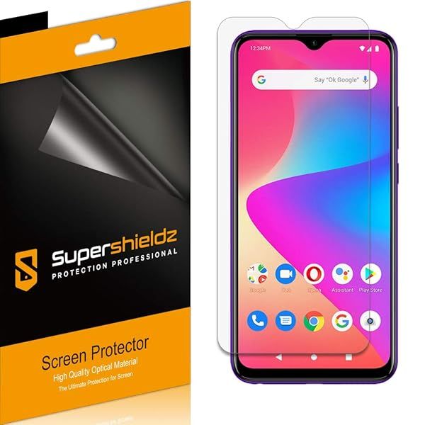 Supershieldz 6 Pack Screen Protector for BLU G90 Pro High Definition Clear Shield PET