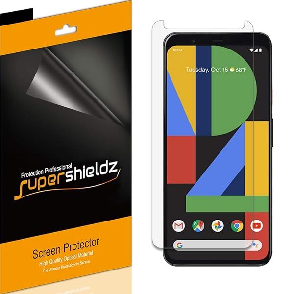 Supershieldz 6 Pack Screen Protector for Google Pixel 4 XL Anti Glare Anti Fingerprint Matte Shield