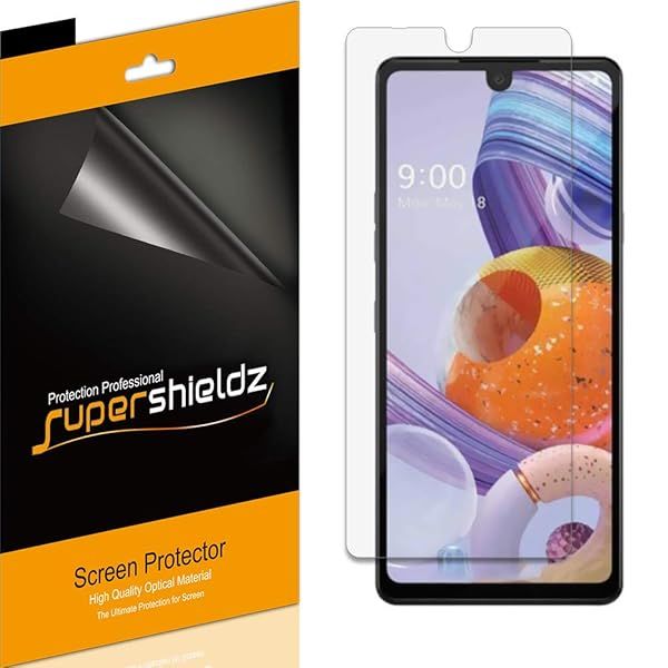 Supershieldz 6 Pack Screen Protector for LG Stylo 6 High Definition Clear 0.12mm Shield