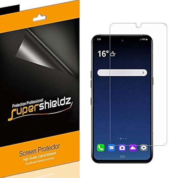 Supershieldz 6 Pack Screen Protector for LG V60 ThinQ High Definition Clear Shield PET