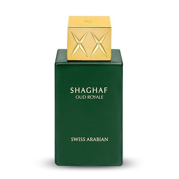 Swiss Arabian Shaghaf Oud Royale: Spicy Oud Perfume for Men & Women - Saffron & Lavender Notes - 2.5 oz EDP Spray