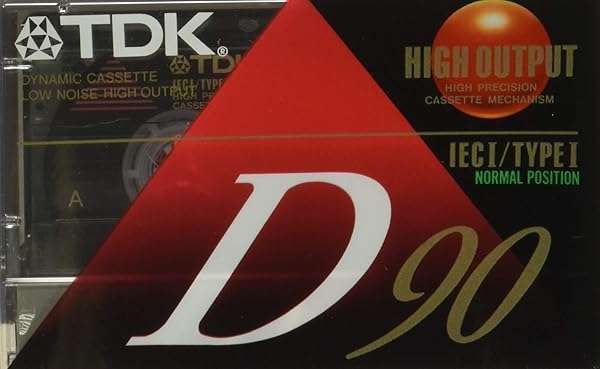 TDK 20100 Standard Size Audio Cassette - High-Quality Sound for Music Lovers
