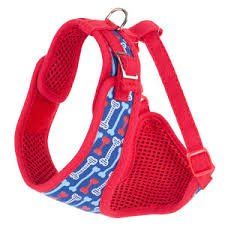TOP PAW Bone Print Vest Dog Harness for X-Small Dogs - Stylish & Comfortable Fit