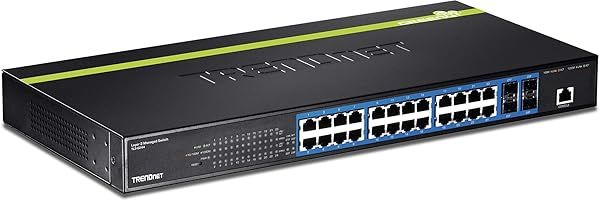 Buy TRENDnet 24-Port Gigabit Layer 2 Switch - 48 Gbps, SNMP, Mini-GBIC Slots, Lifetime Protection | TL2-G244