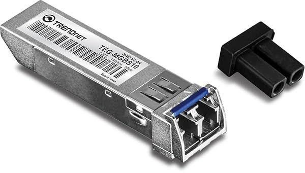 TRENDnet TEG-MGBS10 SFP to RJ45 Mini-GBIC Module - 10km Single-Mode Fiber, Gigabit Ethernet, Lifetime Warranty