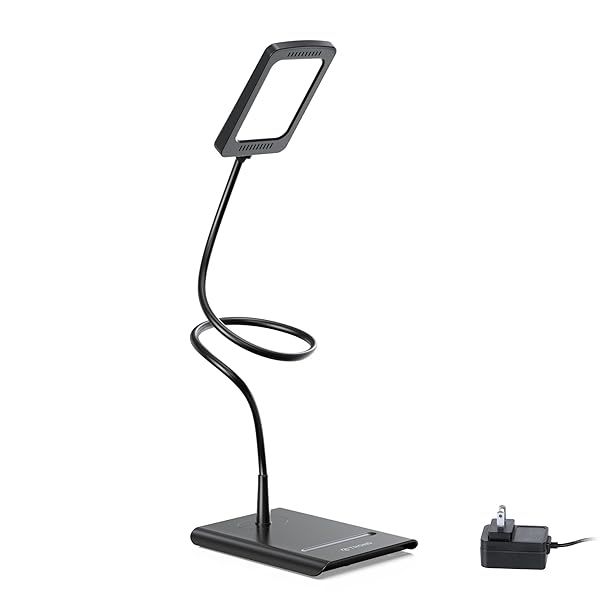 TROND Dimmable Desk Lamp: Eye-Caring, 3 Color Modes & Touch Control for Home Office & Dorm Essentials