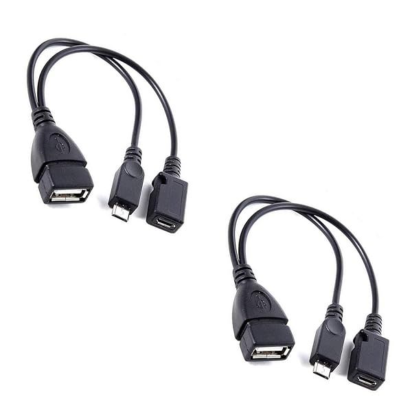 TV xStream 2-Pack USB Port Adapter & 2-in-1 USB Cables for Firestick 4K, Cube & Android Devices