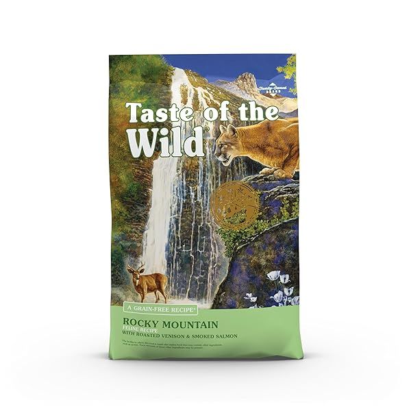 Buy Taste of the Wild Rocky Mountain Cat Food - Roasted Venison & Smoked Salmon, 5 lb | Premium Nutrition for Cats