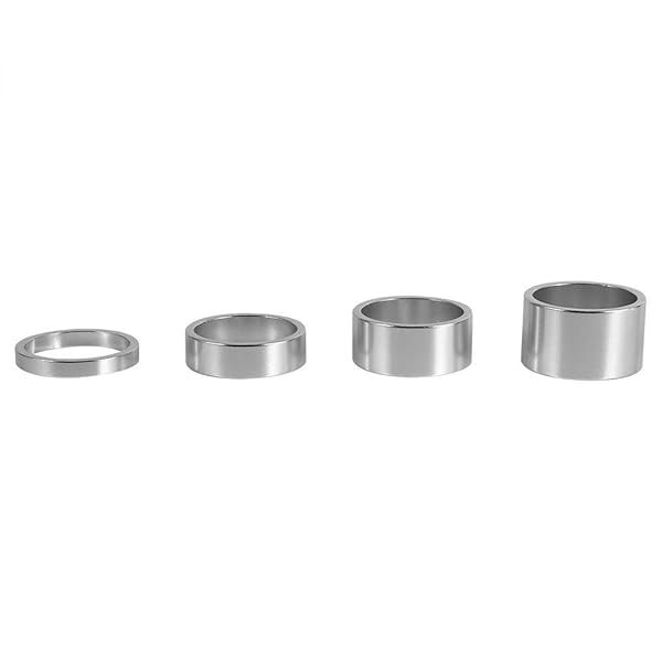 Top Aluminum MTB Stem Spacers - 5mm/10mm/15mm/20mm for Road & Mountain Bikes