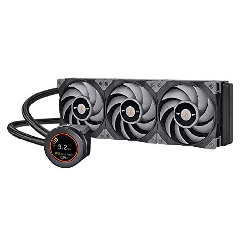 Thermaltake TOUGHLIQUID Ultra 360 AIO Cooler: RGB, LCD Display, AM5/AM4 & LGA 1700 Support