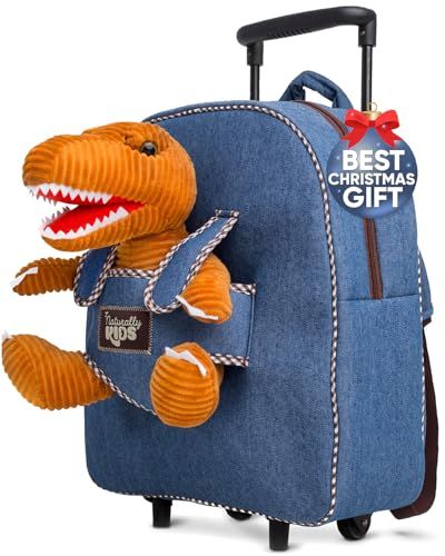 Top Toddler Luggage for Boys: Dinosaur Rolling Backpacks & Suitcases for Ages 3-6 - Perfect Gifts!
