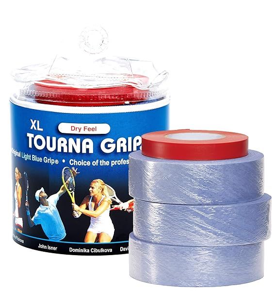 Buy Tourna Grip XL Original Dry Feel Tennis Grips - 30 Pack for Ultimate Performance