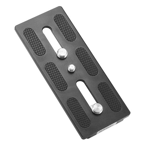 Tripod Arca Plates 120mm Quick Release Plate Universal Arca-Swiss Standard for Camera Tripod Ball Head with 1/4 and 3/8 inch Screw