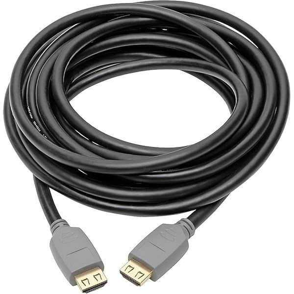 Tripp Lite 15ft High Speed 4K HDMI 2.0a Cable with Gripping Connectors - Black (P568-015-2A)