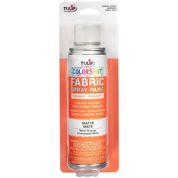 Buy Tulip ColorShot Instant Fabric Color 3oz - Neon Orange for Vibrant DIY Projects