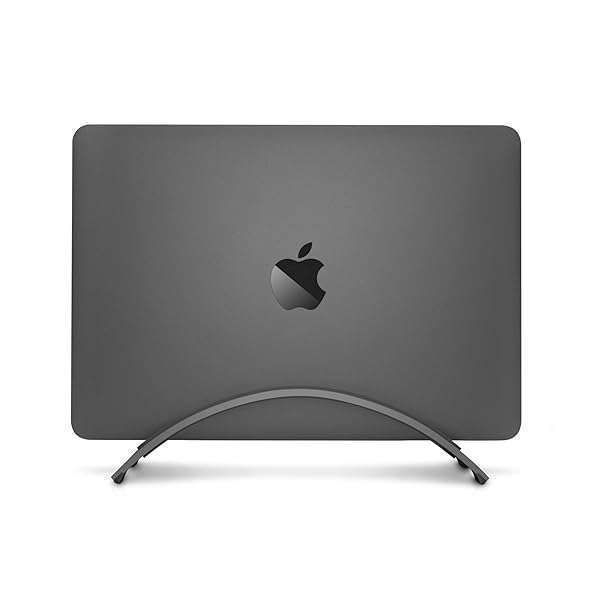 Twelve South BookArc: Space-Saving Vertical Stand for M1 MacBook & Apple Laptops - Organize Your Home Office