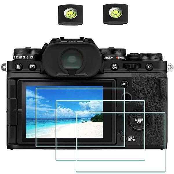 ULBTER 3-Pack Screen Protector for Fujifilm X100VI, X100V, X-T4 - 0.3mm Tempered Glass, 9H Hardness, Anti-Scratch & Anti-Fingerprint