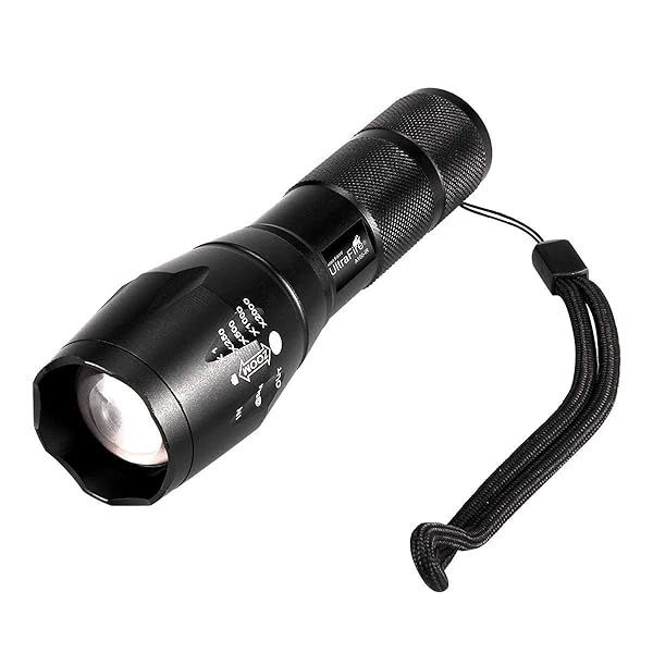 ULTRAFIRE 850nm IR Illuminator Flashlight: Adjustable Focus Infrared Torch for Night Vision & Predator Hunting