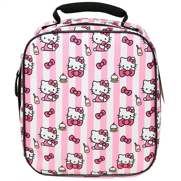 Shop U.P.D. Hello Kitty Milk Bows & Cupcakes Lunch Bag - Cute & Functional!